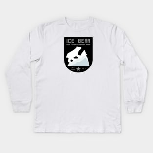 Ice Bear Vodka Kids Long Sleeve T-Shirt